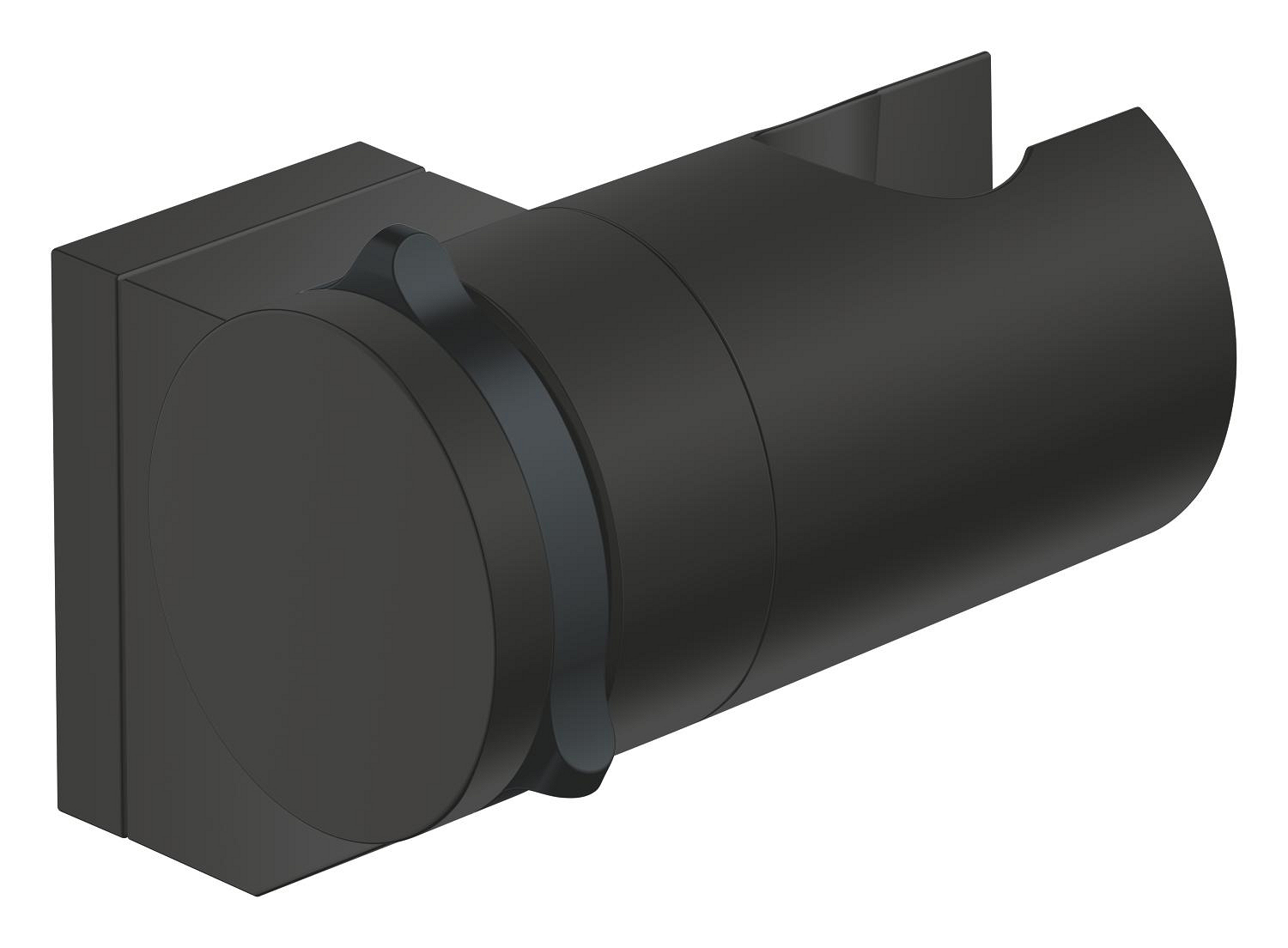Grohe Suport para dus grohe vitalio, universal, pe perete, plastic, mat, negru, 261832431