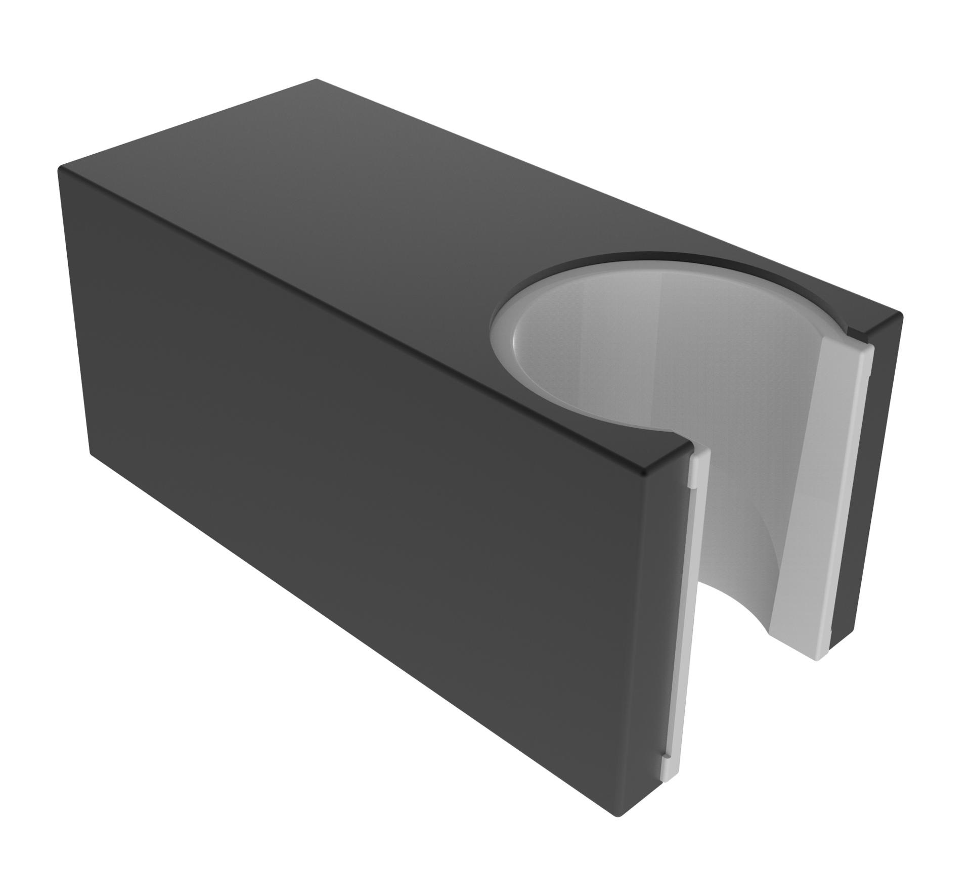 Kielle  Suport para dus kielle 20901034, aparent, universal, metal, mat, negru