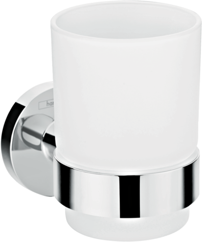 Hansgrohe Suport periuta de dinti hansgrohe logis universal 41718000, montare pe perete, fixare ascunsa, crom