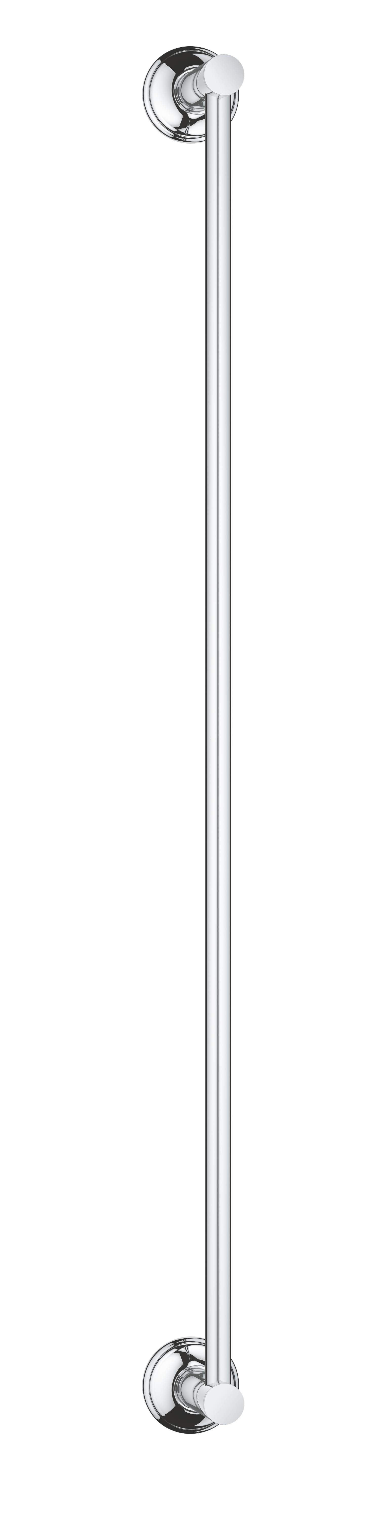 Suport prosop Grohe 40653001, 626 mm, 86 mm, 2 orificii instalare, 1 rafturi, pe perete, metal, Crom