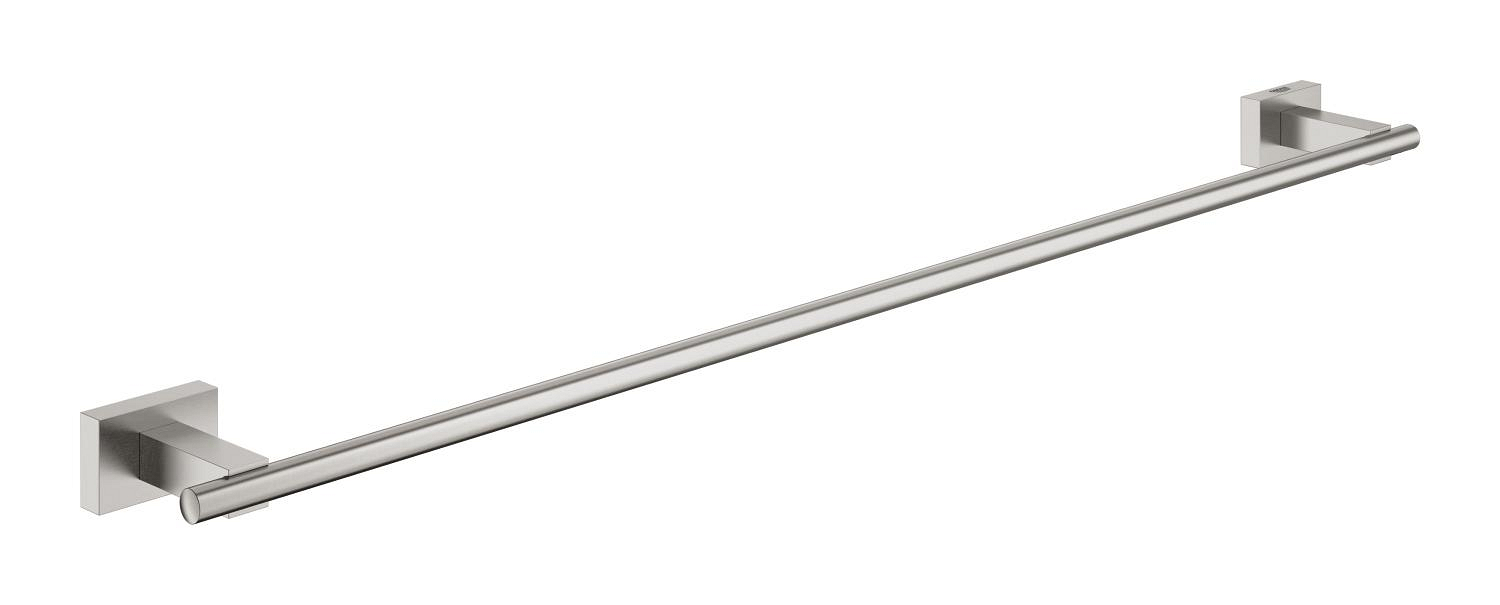 Grohe Suport prosop grohe essentials cube, pe perete, 600 mm, metal, mat, otel satinat, 40509dc1