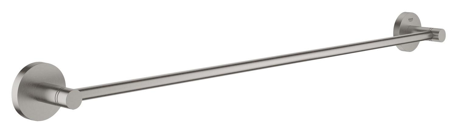 Grohe Suport prosop grohe essentials, pe perete, 600 mm, metal, mat, otel satinat, 40366dc1