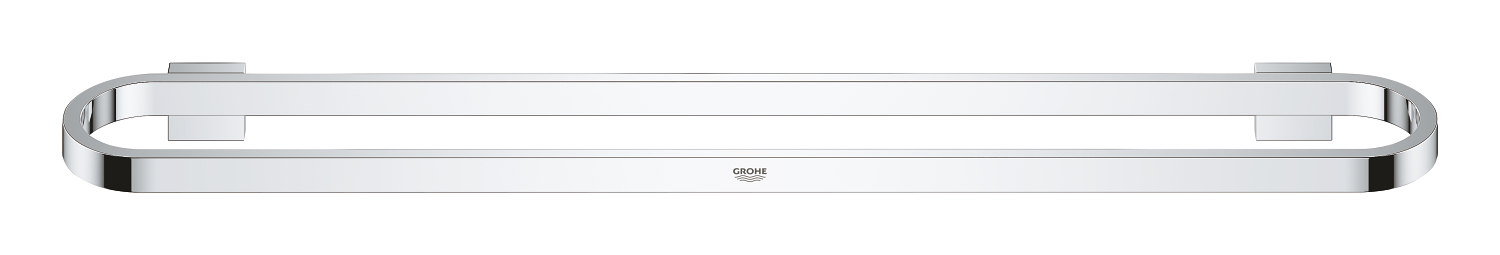 Suport prosop Grohe 41056000, 600 mm, 85 mm, 2 orificii instalare, 1 rafturi, pe perete, metal, Crom
