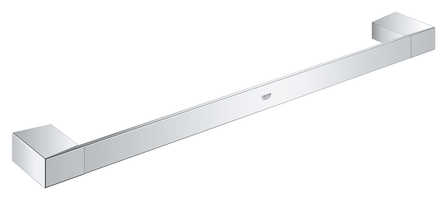 Grohe Suport prosop grohe selection cube 40767000, 500 mm, un suport, montare pe perete, elemente fixare ascunse, crom