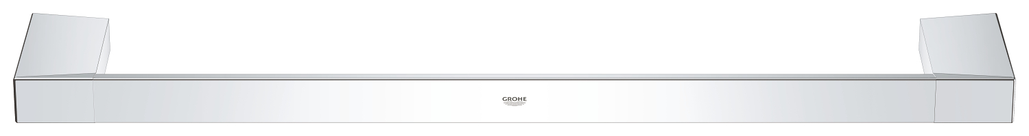 Suport prosop Grohe 40767000, 500 mm, 60 mm, 2 orificii instalare, 1 rafturi, pe perete, metal, Crom