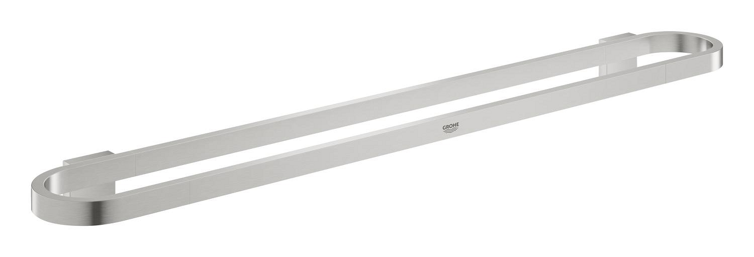 Grohe Suport prosop grohe selection, pe perete, 600 mm, metal, mat, otel satinat, 41056dc0