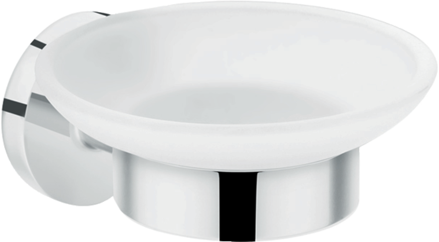 Hansgrohe Suport sapun hansgrohe logis universal 41715000, montare pe perete, fixare ascunsa, crom