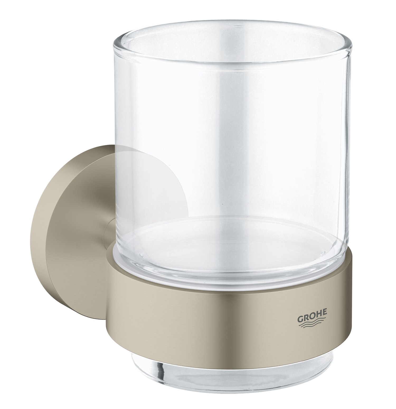 Grohe Suport grohe essentials 40447en1, pahar, fixare ascunsa, mat, nickel