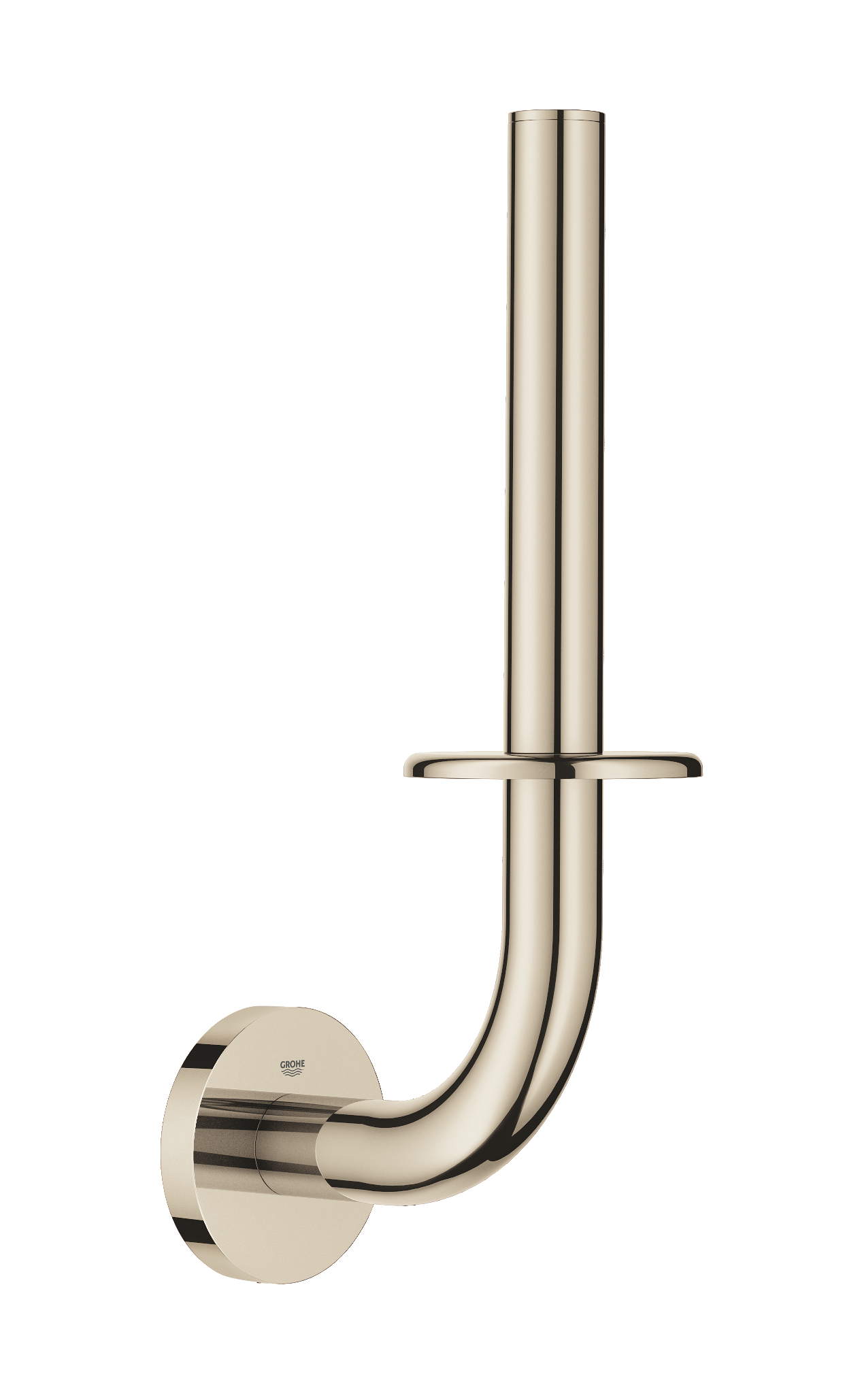 Grohe Suport hartie igienica grohe essentials 40385be1, montare pe perete, 1 rola, fixare ascunse, lucios, nickel