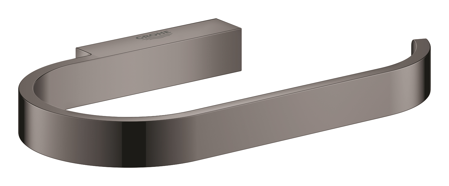 Grohe Suport hartie igienica grohe selection 41068a00, 1 rola, montare pe perete, fixare ascunsa, lucios, grafit