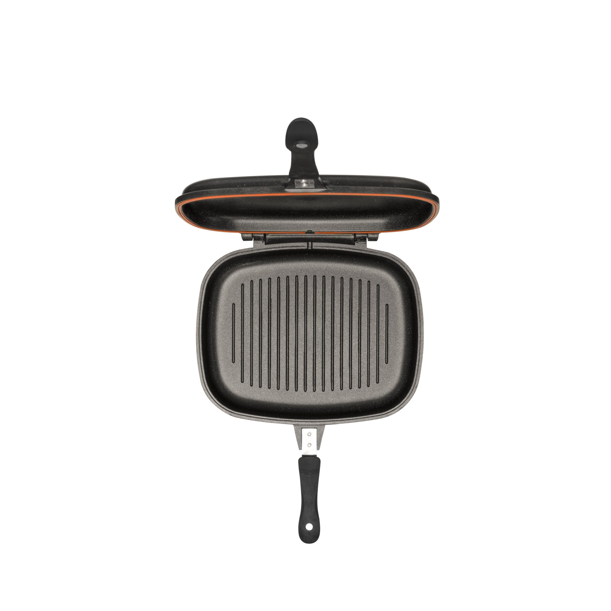 Tigaie grill NK-IDGR36, NeoKlein, tip tigaie grill, tip plita gaz, electric, diametru 36 mm, maner, negru [2]
