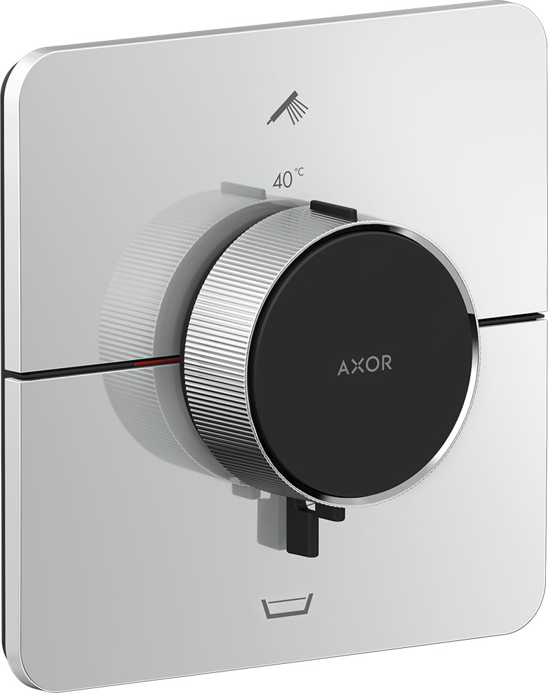 AXOR Unitate comanda axor showerselect id, 2 functii, termostat, necesita valva, crom, 36755000