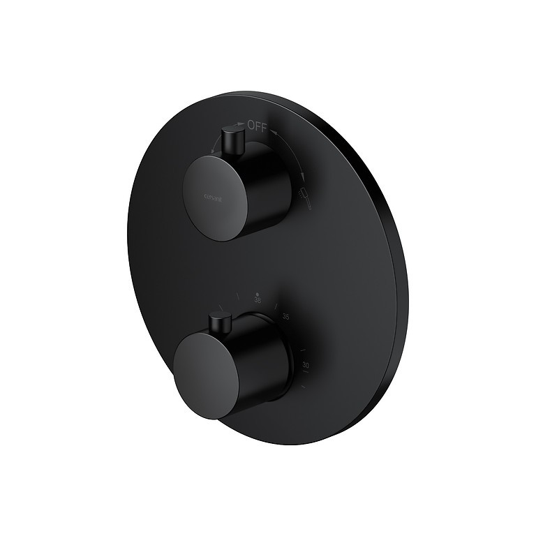 Cersanit Unitate comanda cersanit zen, 2 functii, termostat, include valva, mat, negru, s951-567