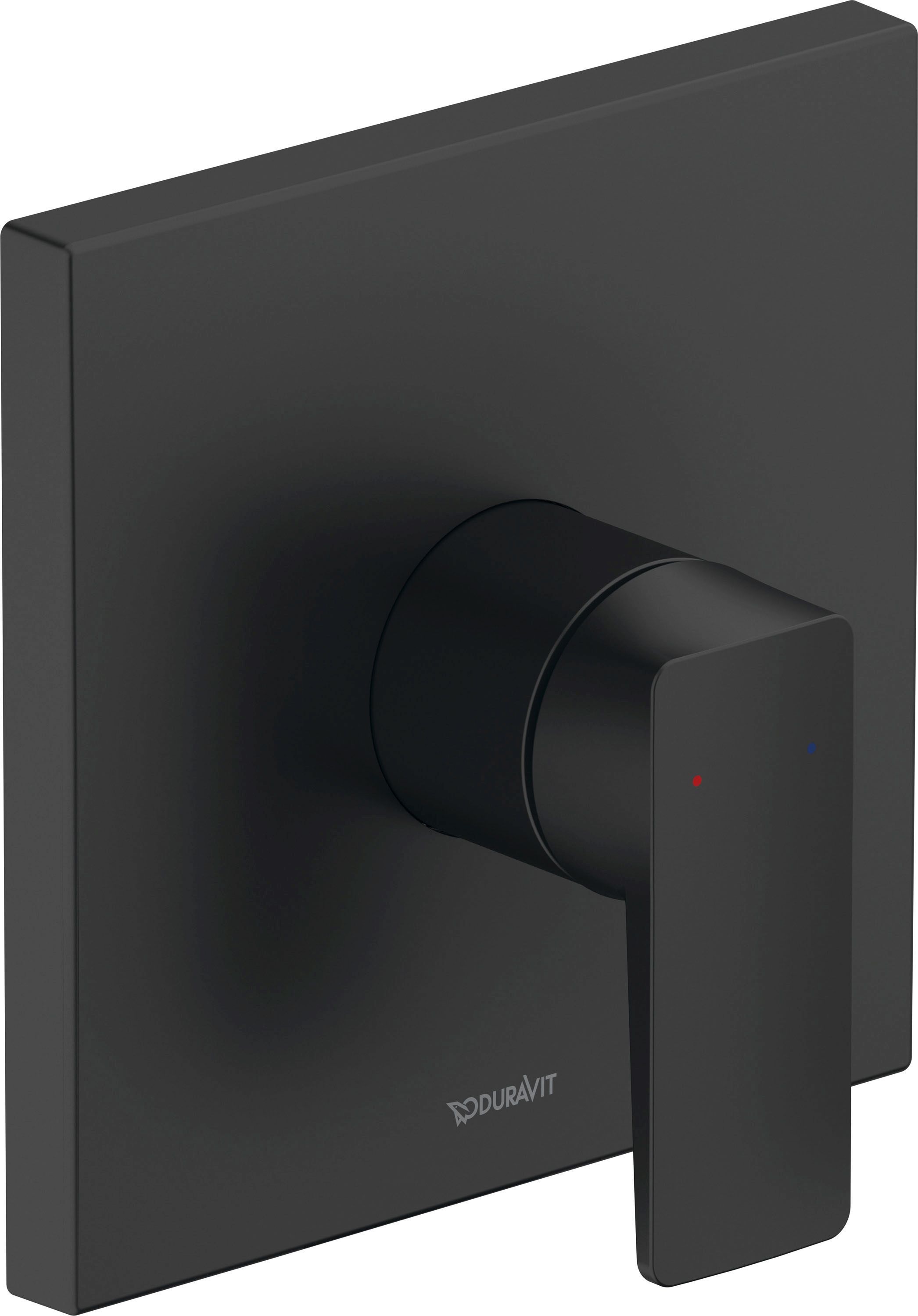 Duravit  Unitate comanda duravit manhattan, 1 functie, necesita valva, mat, negru, mh4210010046