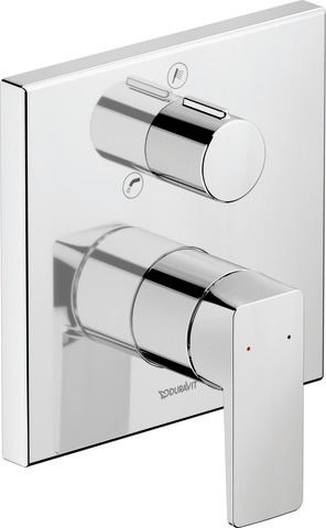 Duravit  Unitate comanda duravit manhattan, 2 functii, necesita valva, crom, mh5210012010