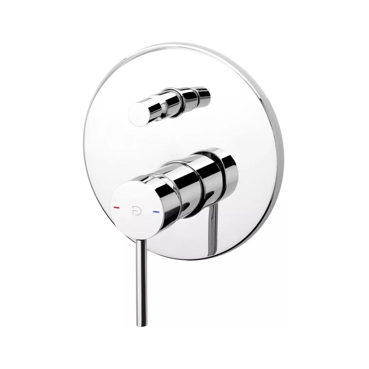 FDesign Unitate comanda fdesign flusso, 2 iesiri, include valva, crom, fd1-fls-7p-11