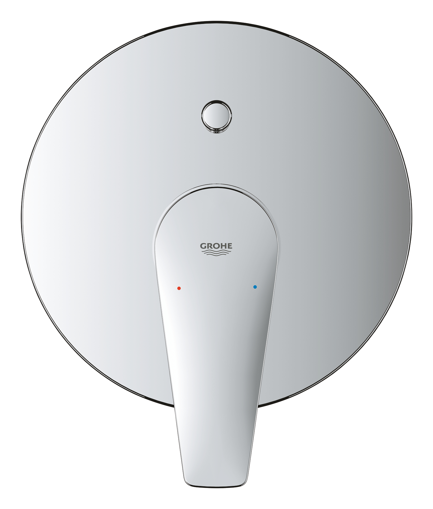 Grohe Unitate comanda grohe bauedge 29079001, 1/2'', 2 iesiri, valva, crom