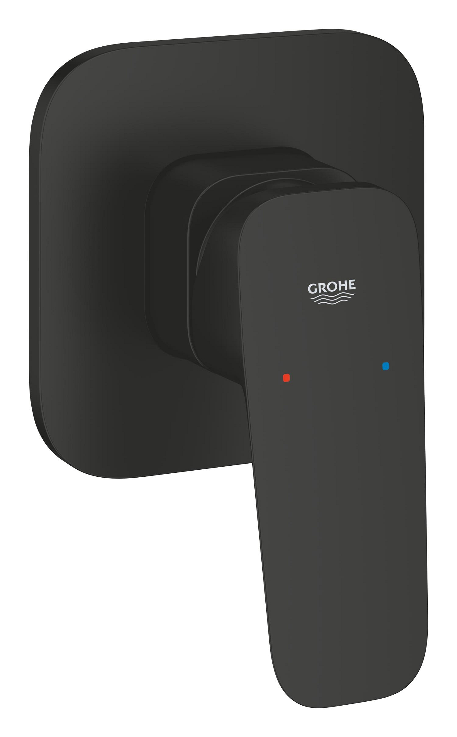 Unitate comanda Grohe 1018302430, 1 bar, 113 mm, 8 mm, 1 iesiri, 1 functii palarie dus, 1/2 dimensiune racord, Negru