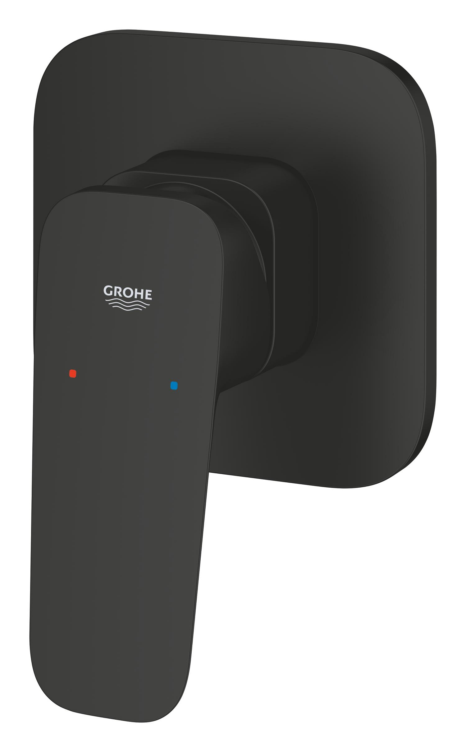 Unitate comanda Grohe 1018302430, 1 bar, 113 mm, 8 mm, 1 iesiri, 1 functii palarie dus, 1/2 dimensiune racord, Negru