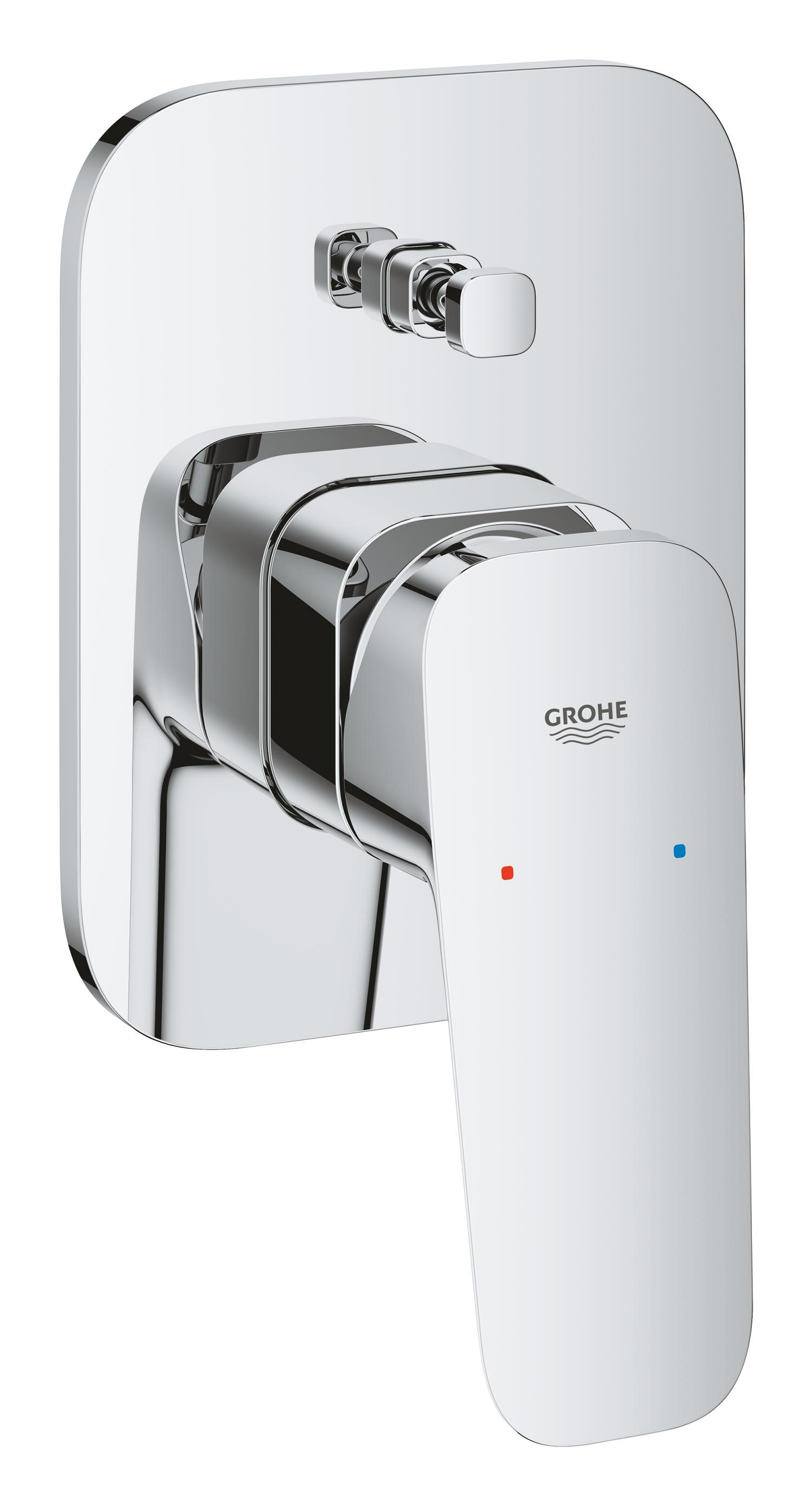 Unitate comanda Grohe 1018310000, 1 bar, 113 mm, 145 mm, 8 mm, 2 iesiri, 1 functii palarie dus, Crom