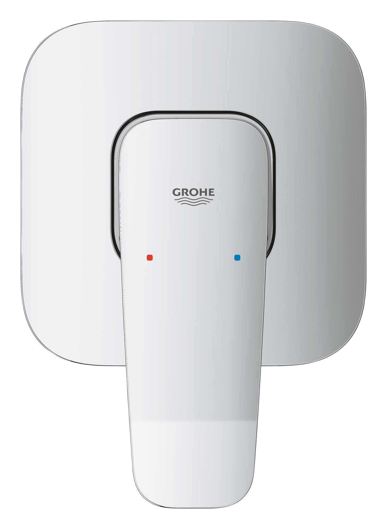 Unitate comanda Grohe 1018910000, Dice, tip incastrare incastrat, tip comanda monocomanda, dimensiune racord 1/2, crom [2]