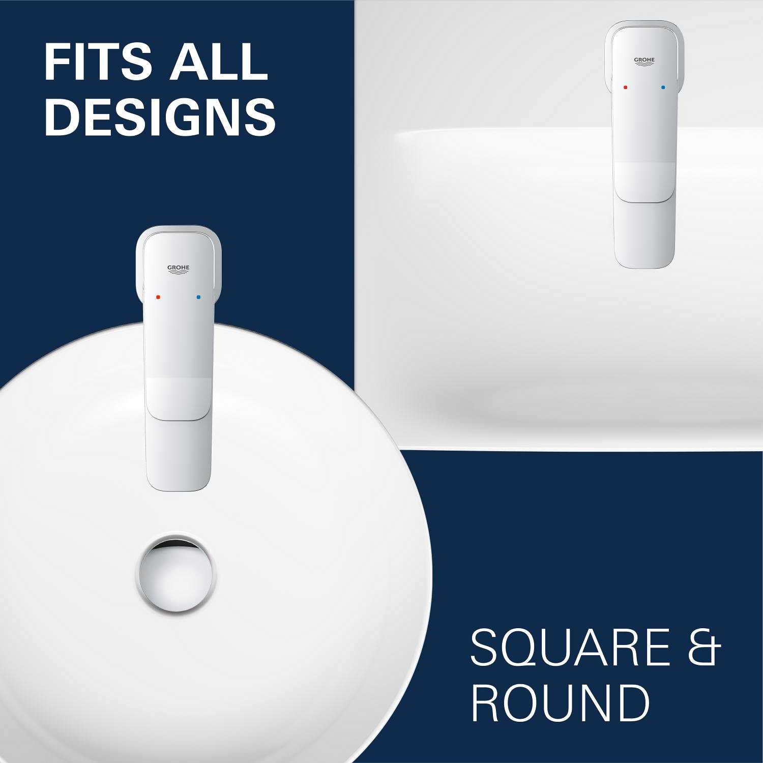 Unitate comanda Grohe 1018910000, Dice, tip incastrare incastrat, tip comanda monocomanda, dimensiune racord 1/2, crom [7]