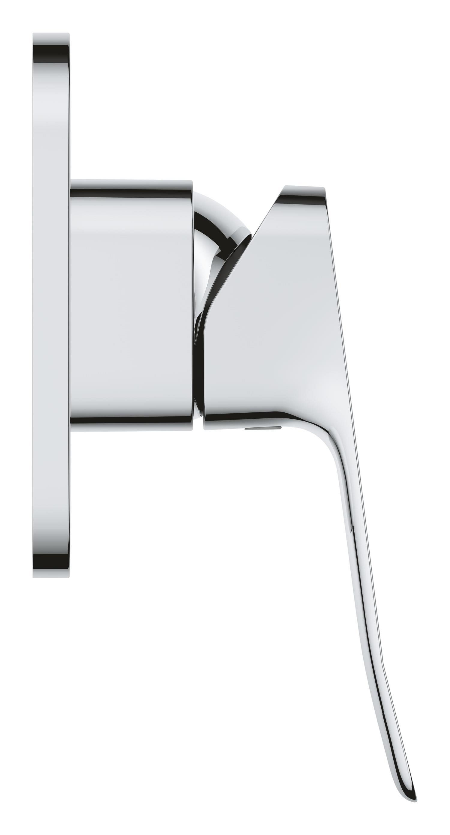 Unitate comanda Grohe 1018910000, Dice, tip incastrare incastrat, tip comanda monocomanda, dimensiune racord 1/2, crom [3]