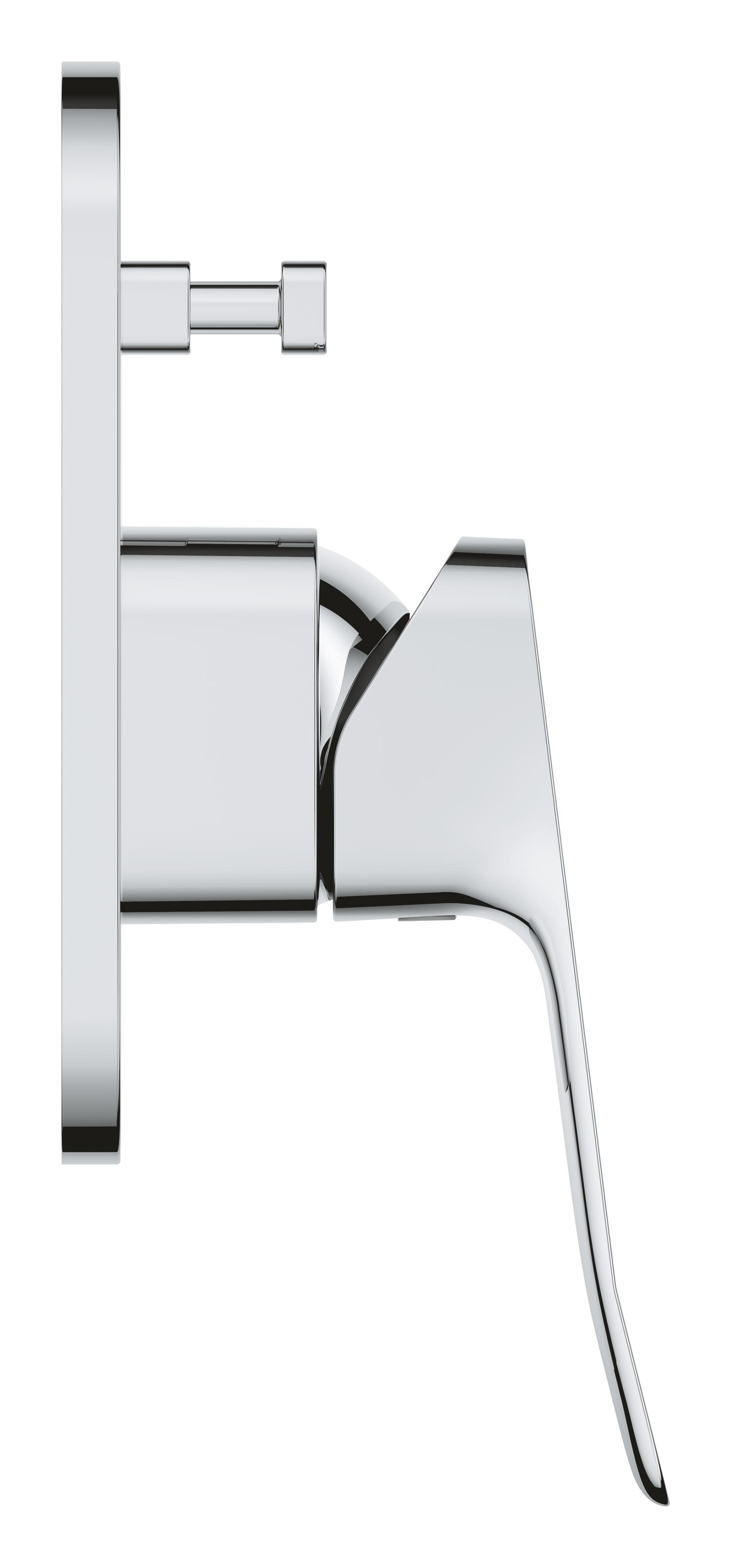 Unitate comanda Grohe 1018900000, Dice, tip incastrare incastrat, tip comanda monocomanda, dimensiune racord 1/2, crom [3]