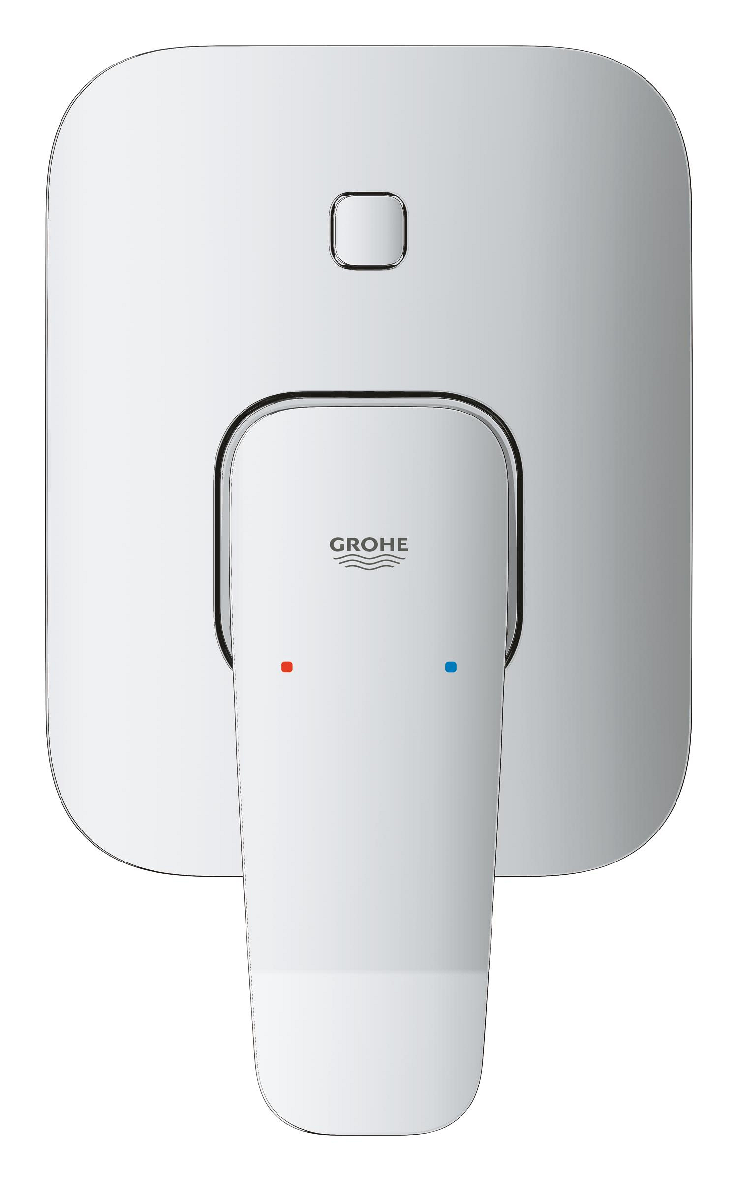 Unitate comanda Grohe 1018900000, Dice, tip incastrare incastrat, tip comanda monocomanda, dimensiune racord 1/2, crom [1]