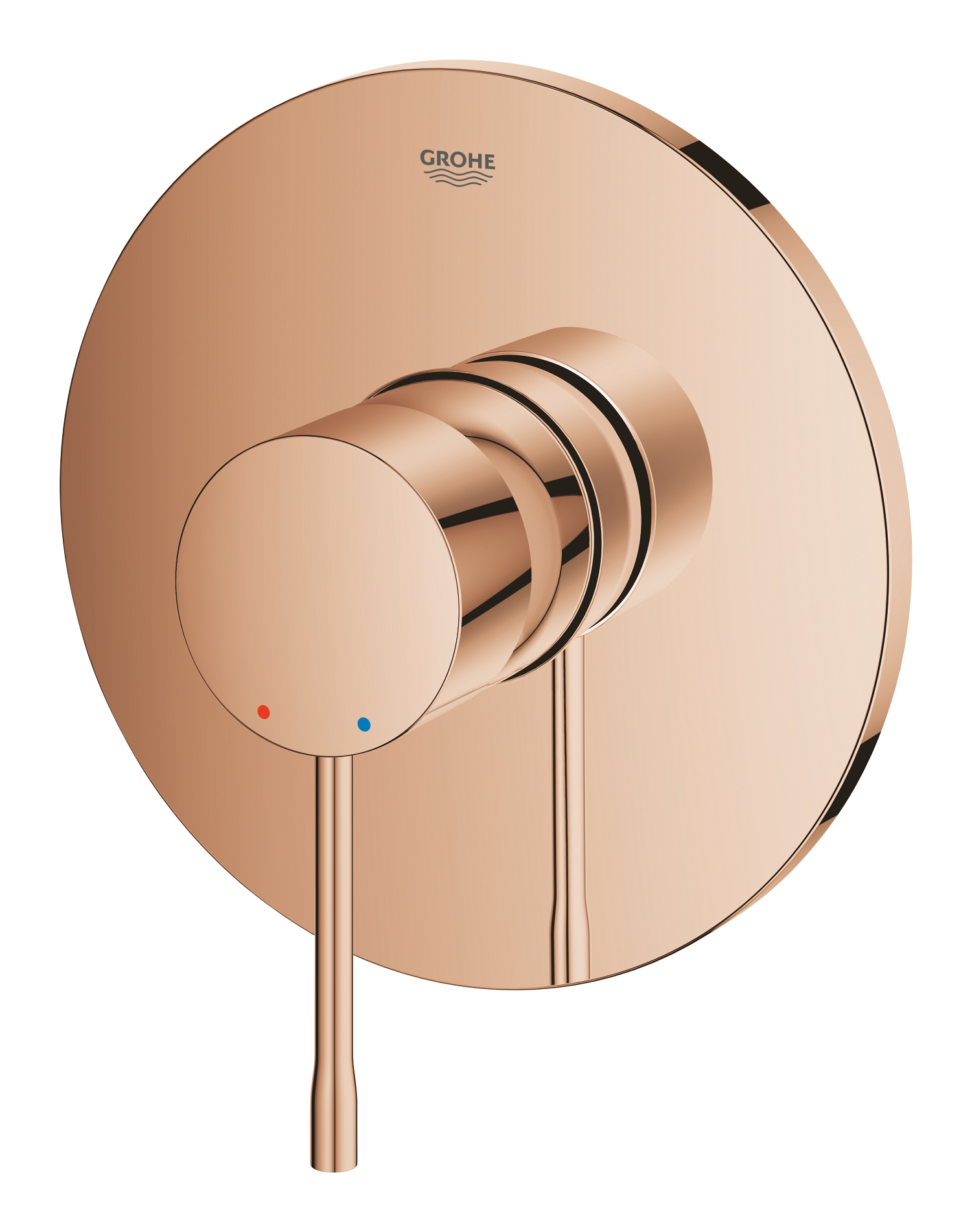 Unitate comanda Grohe 24168DA1, 1 bar, 163 mm, 12 mm, 1 iesiri, 1 functii palarie dus, 1/2 dimensiune racord, Cupru