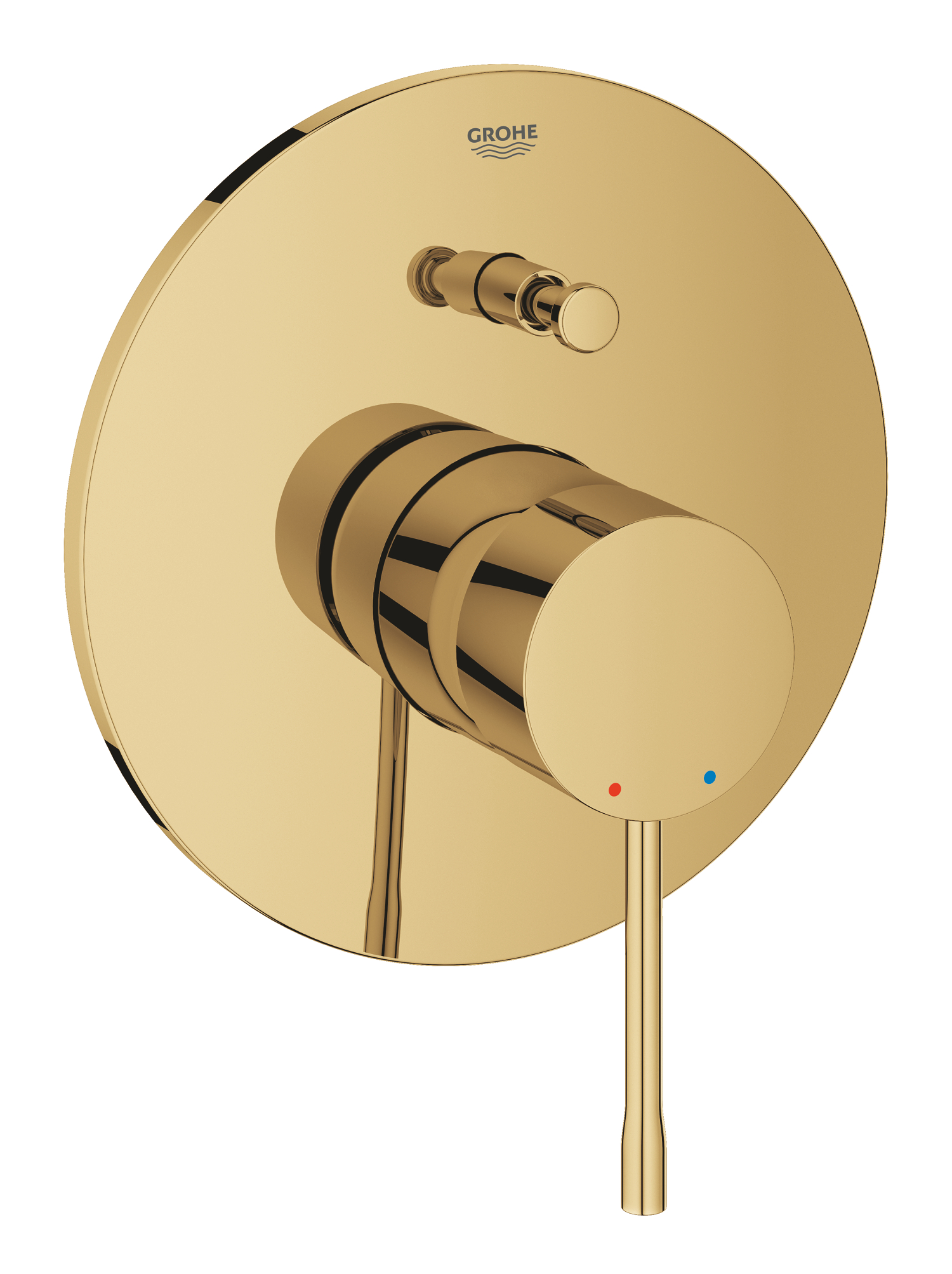 Grohe Unitate comanda grohe essence 19285gl1, aparenta, diverter, 2 iesiri, necesita valva, lucios, auriu