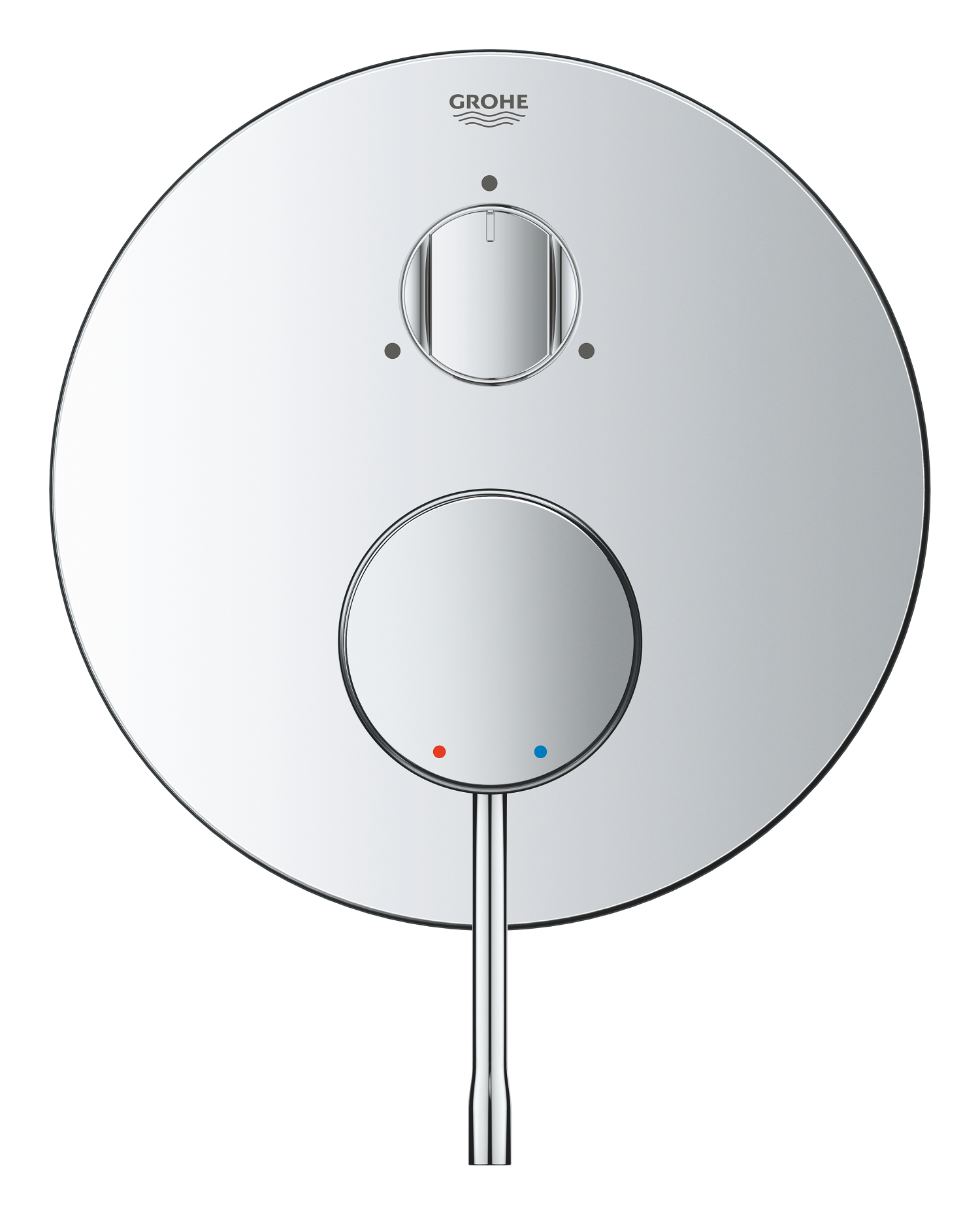 Grohe Unitate comanda grohe essence 24169001, 1/2'', 3 iesiri, necesita valva, crom