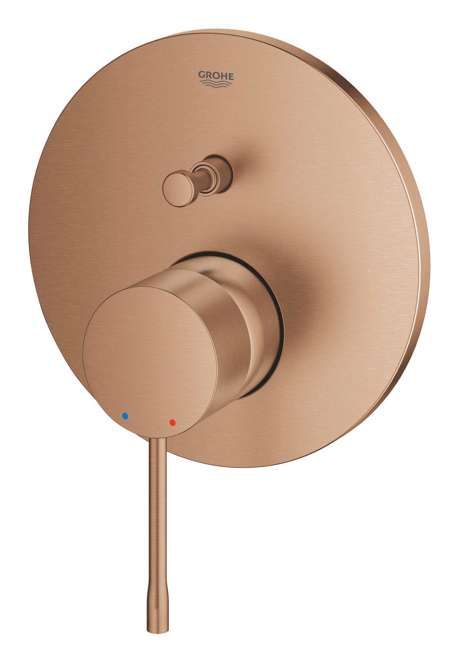 Unitate comanda Grohe 24167DL1, 1 bar, 158 mm, 10 mm, 2 iesiri, 1 functii palarie dus, 1/2 dimensiune racord, Cupru
