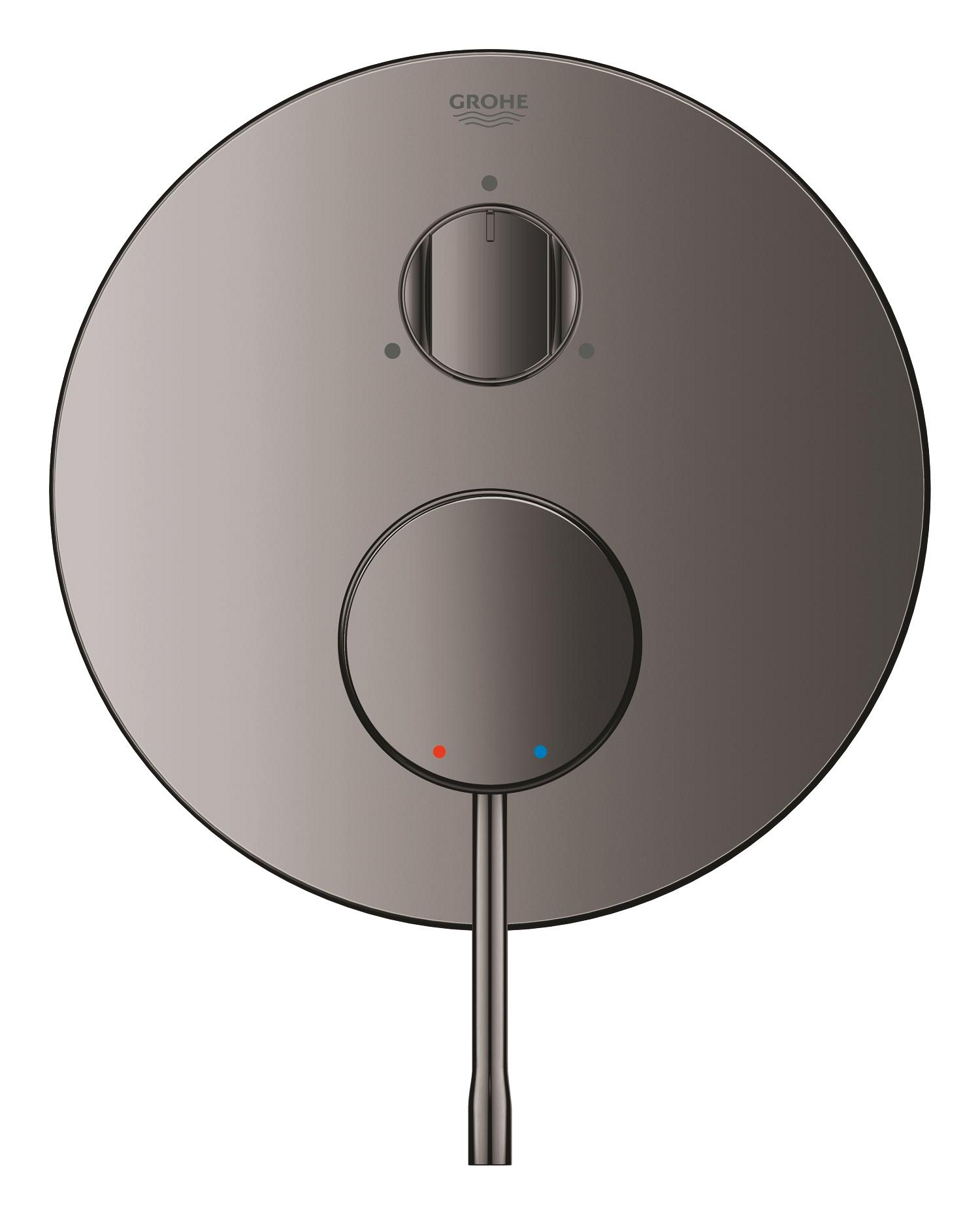 Grohe Unitate comanda grohe essence, aparenta, 3 iesiri, diverter, necesita valva, lucios, grafit, 24169a01