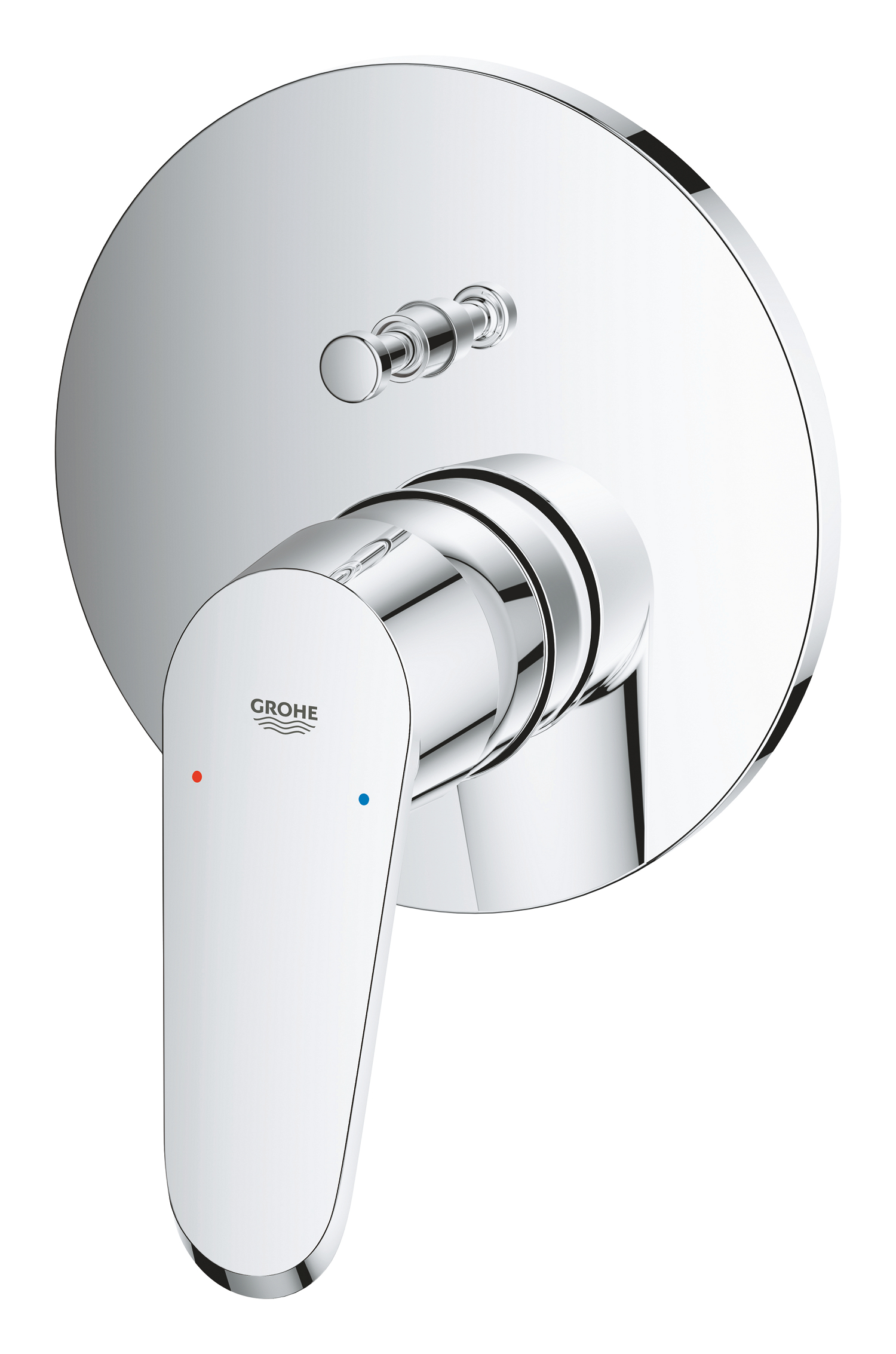Unitate comanda Grohe 24056002, Eurodisc Cosmo, tip comanda monocomanda, tip incastrare aparent, crom [2]