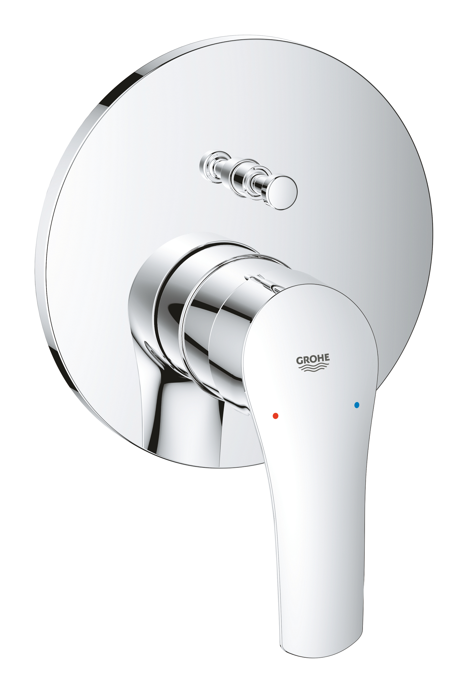 Unitate comanda Grohe 24043003, Eurosmart, tip comanda monocomanda, tip incastrare aparent, numar iesiri 2, crom [1]