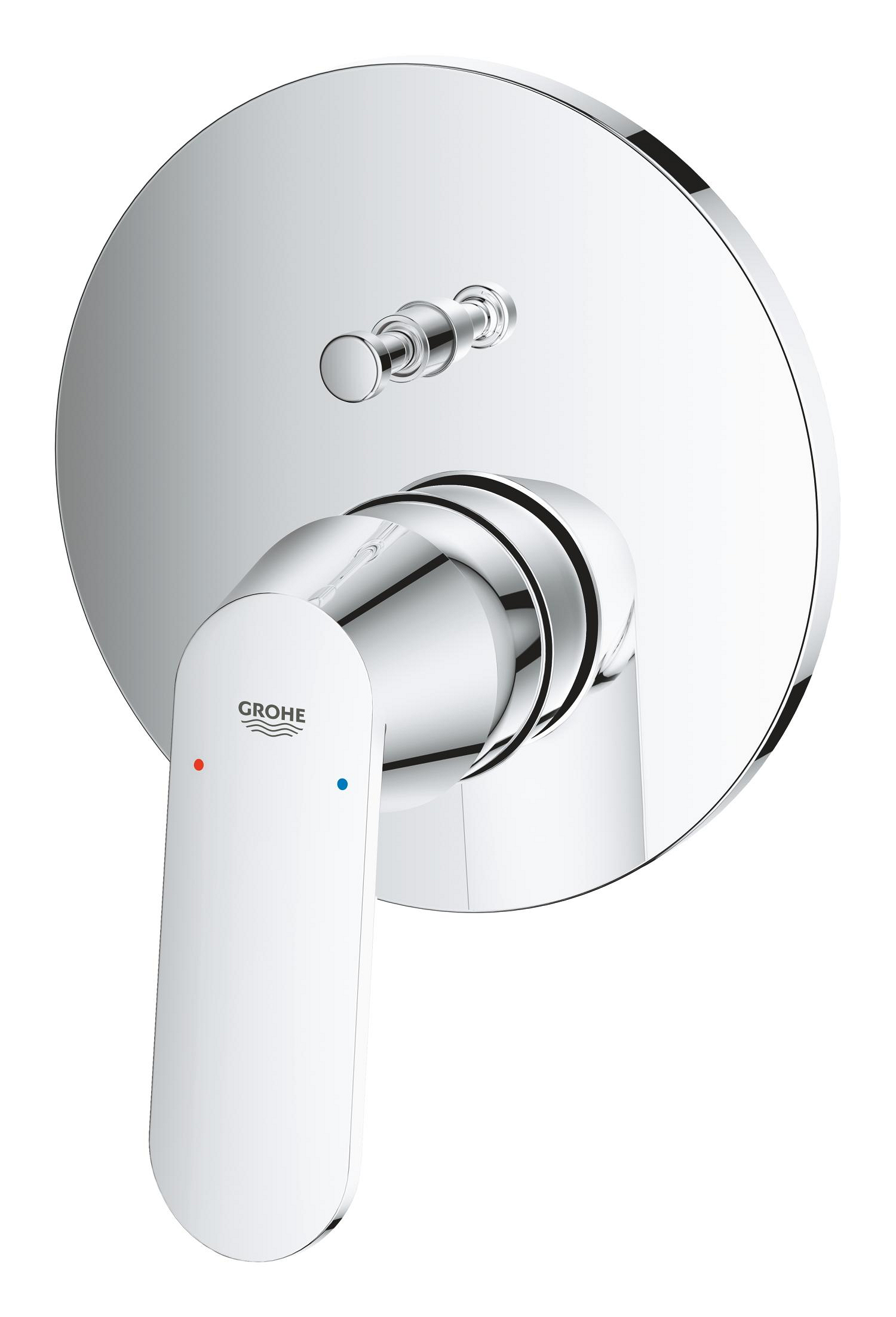 Unitate comanda Grohe 24045000, Eurosmart Cosmo, tip comanda dubla comanda, tip incastrare aparent, crom [2]