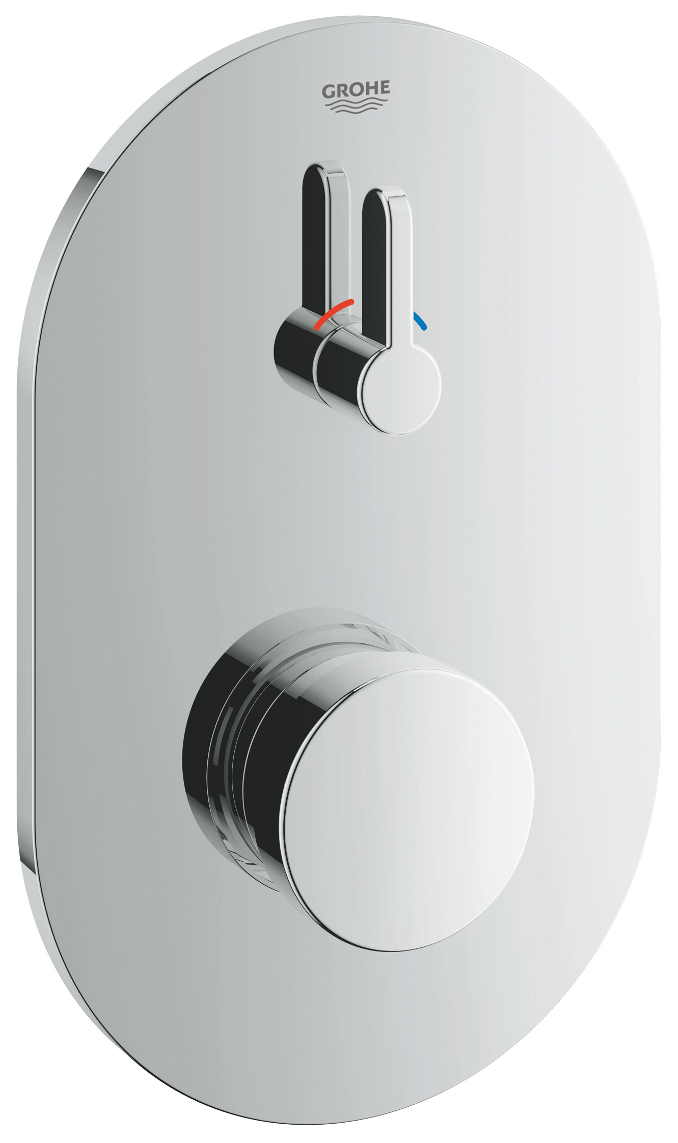 Grohe Unitate comanda grohe eurosmart cosmopolitan t, 1 functie, necesita valva, crom, 36321000