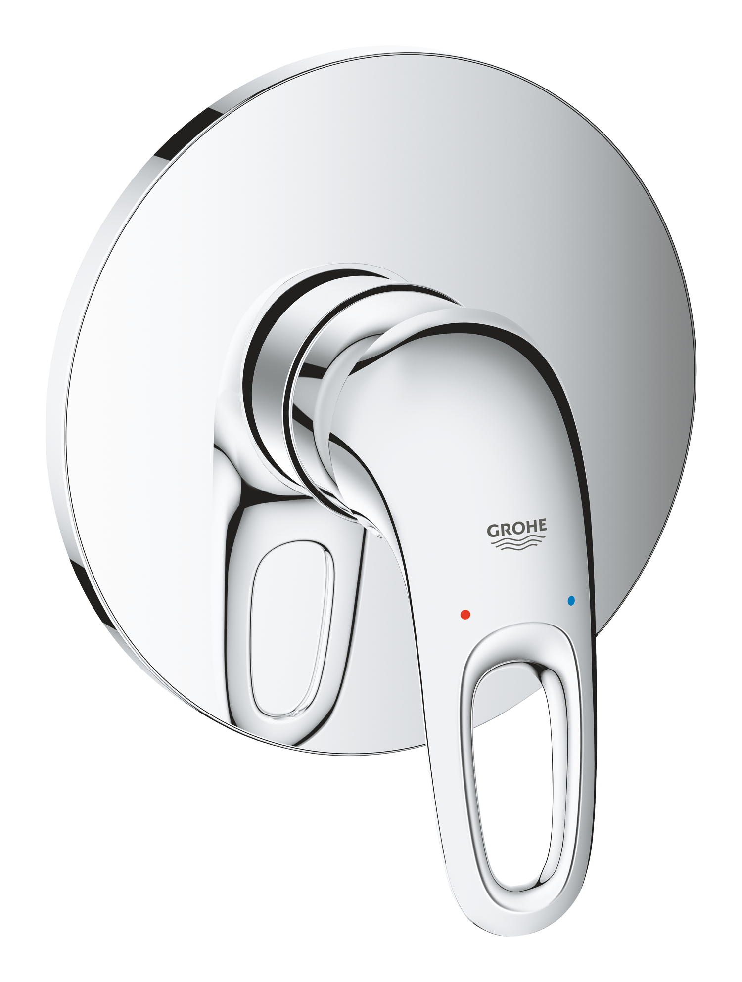 Grohe Unitate comanda grohe eurostyle 24048003, 1/2'', aparenta, 1 iesire, monocomanda, necesita set fixare, crom