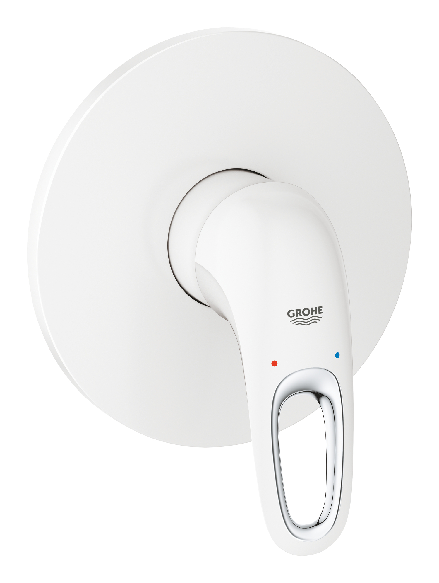 Grohe Unitate comanda grohe eurostyle 24048ls3, aparenta, monocomanda, 1 iesire, necesita set fixare, alb