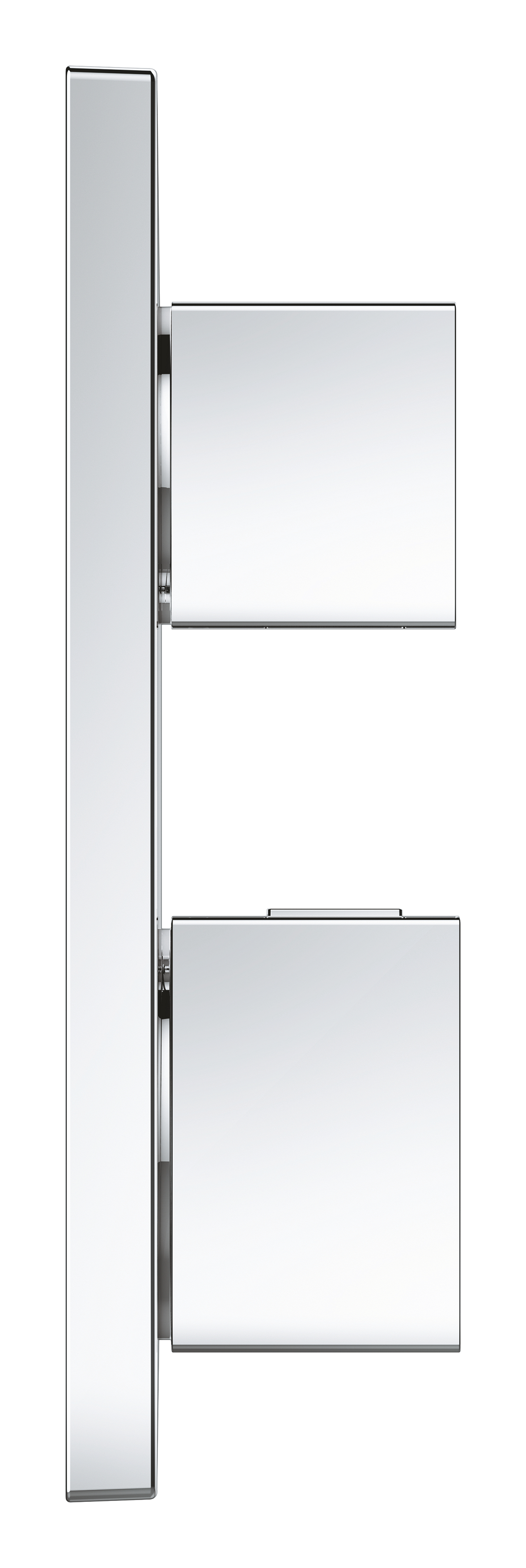 Unitate comanda Grohe 24155000, Grohtherm Cube, tip comanda dubla comanda, tip incastrare aparent, crom [1]