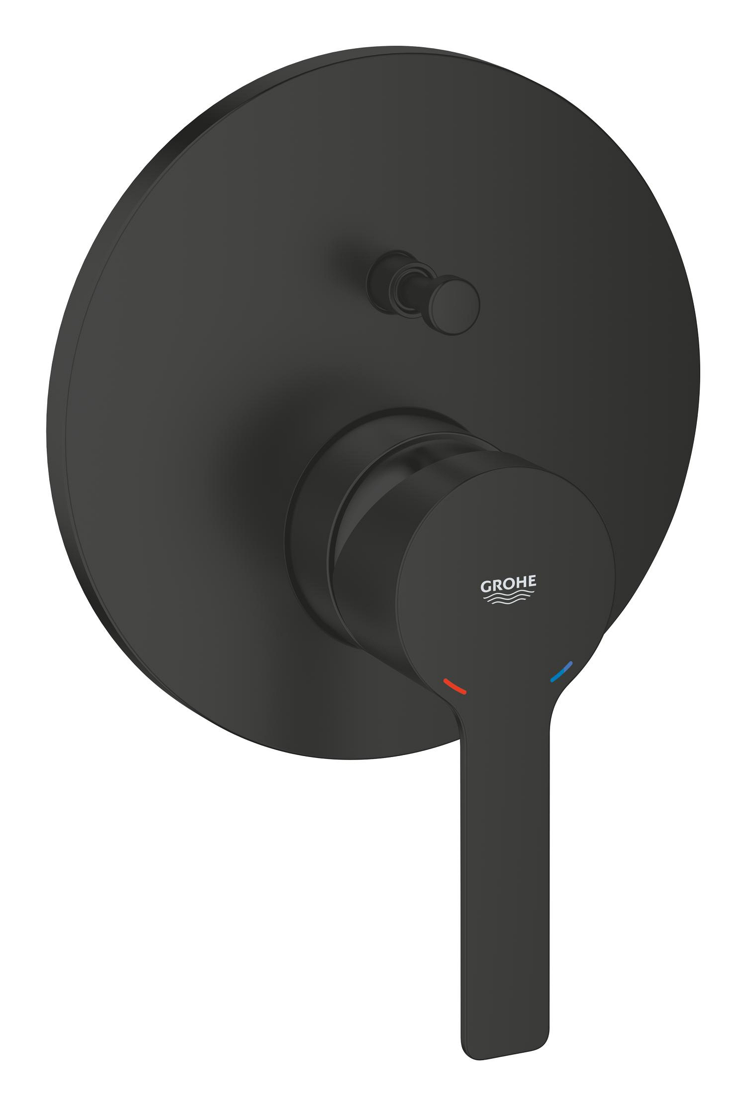 Grohe Unitate comanda grohe lineare, 2 functii, necesita valva, mat, negru, 240642431