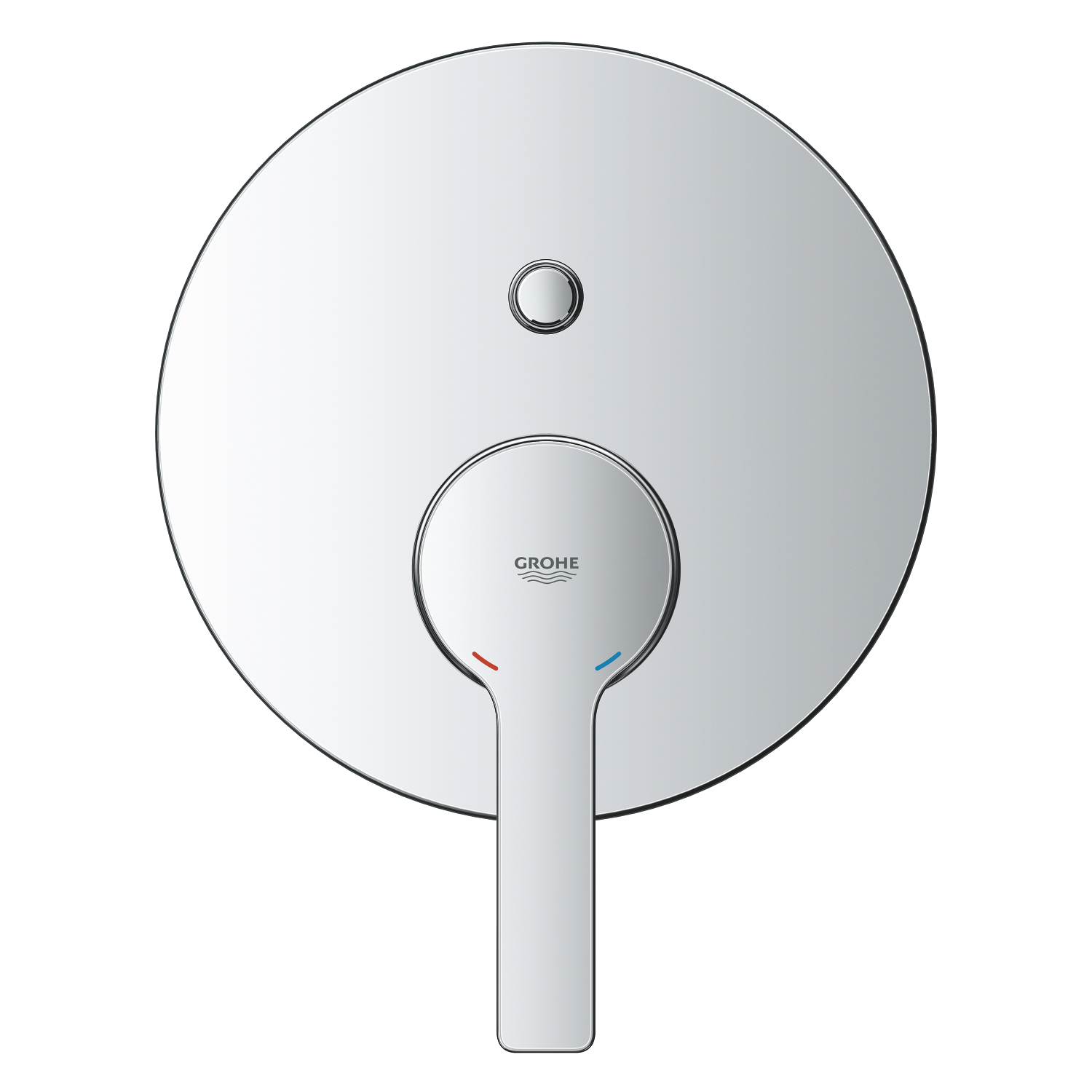 Grohe Unitate comanda grohe lineare 24064001, 1/2'', 2 cai, diverter, monocomanda, cartus ceramic, necesita set fixare, crom