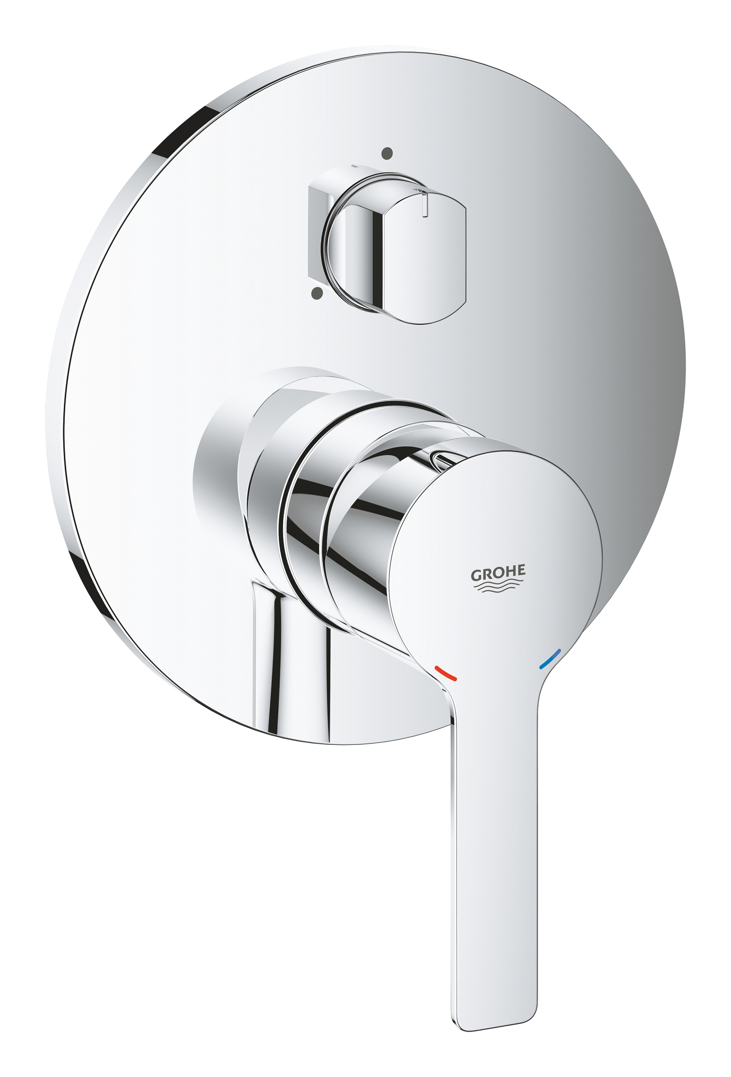 Unitate comanda Grohe 24095001, Lineare, tip comanda monocomanda, tip incastrare aparent, numar iesiri 3, crom [1]