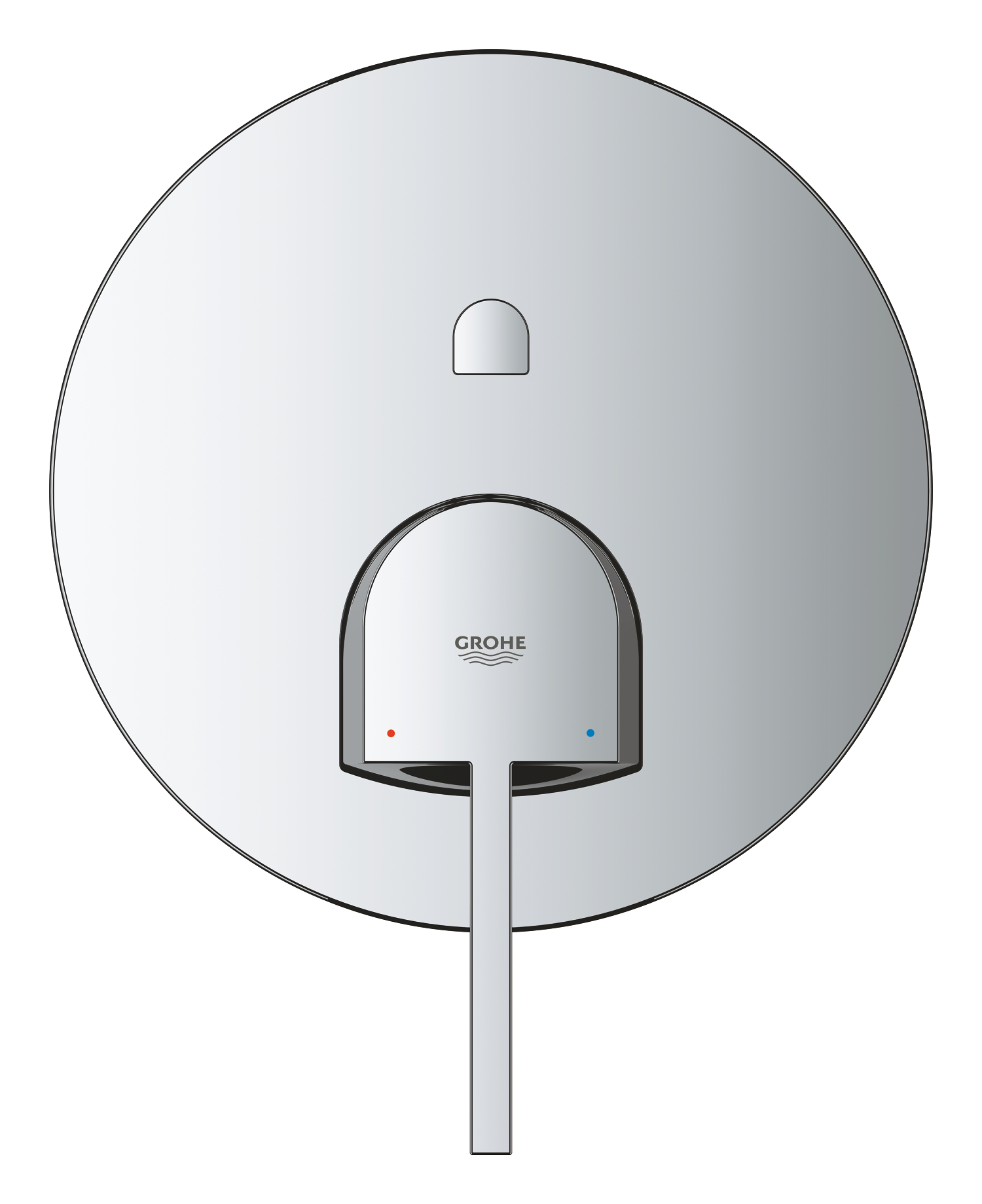 Grohe Unitate comanda grohe plus, 1/2'', 2 iesiri, necesita valva, crom, 24060003
