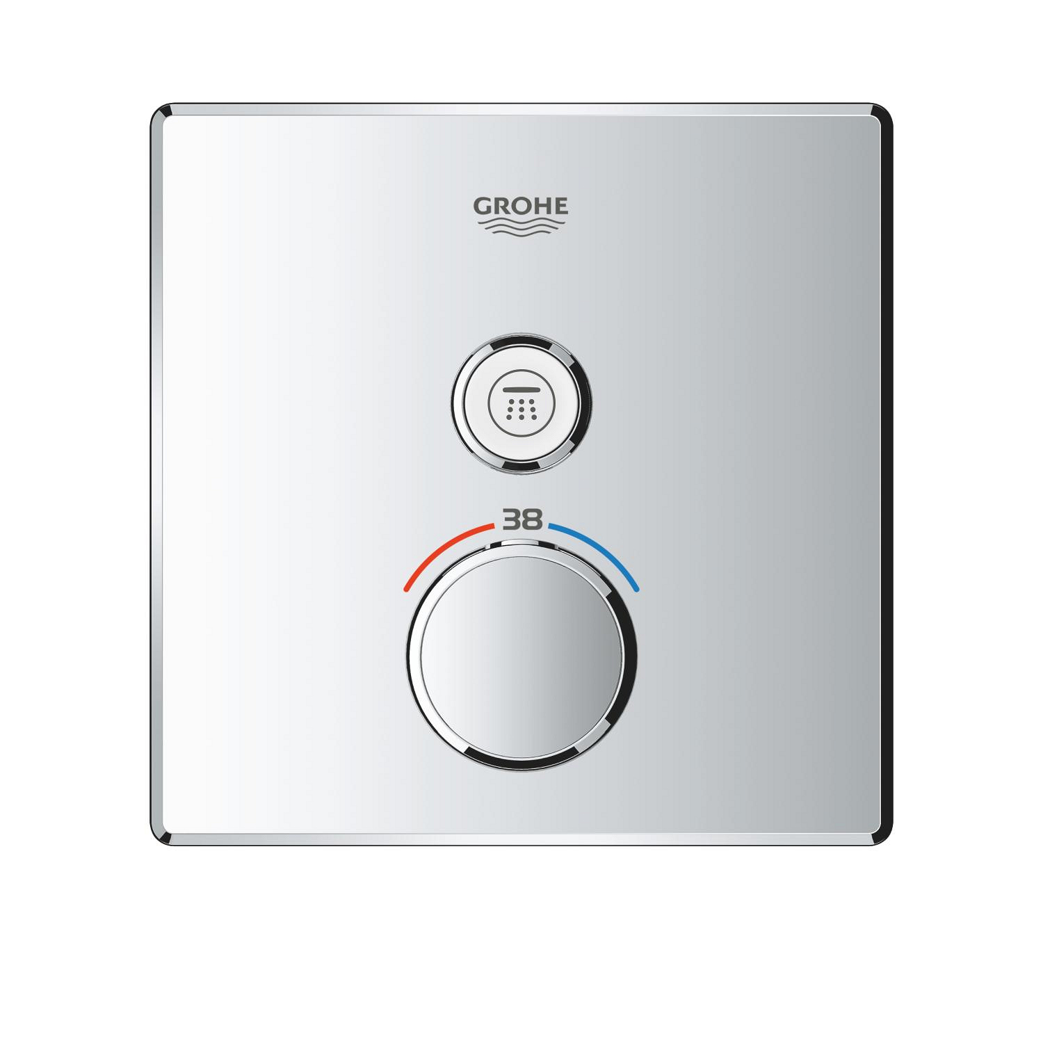 Grohe Unitate comanda grohe smartcontrol, termostat, 1 iesire, necesita valva, crom, 29123000