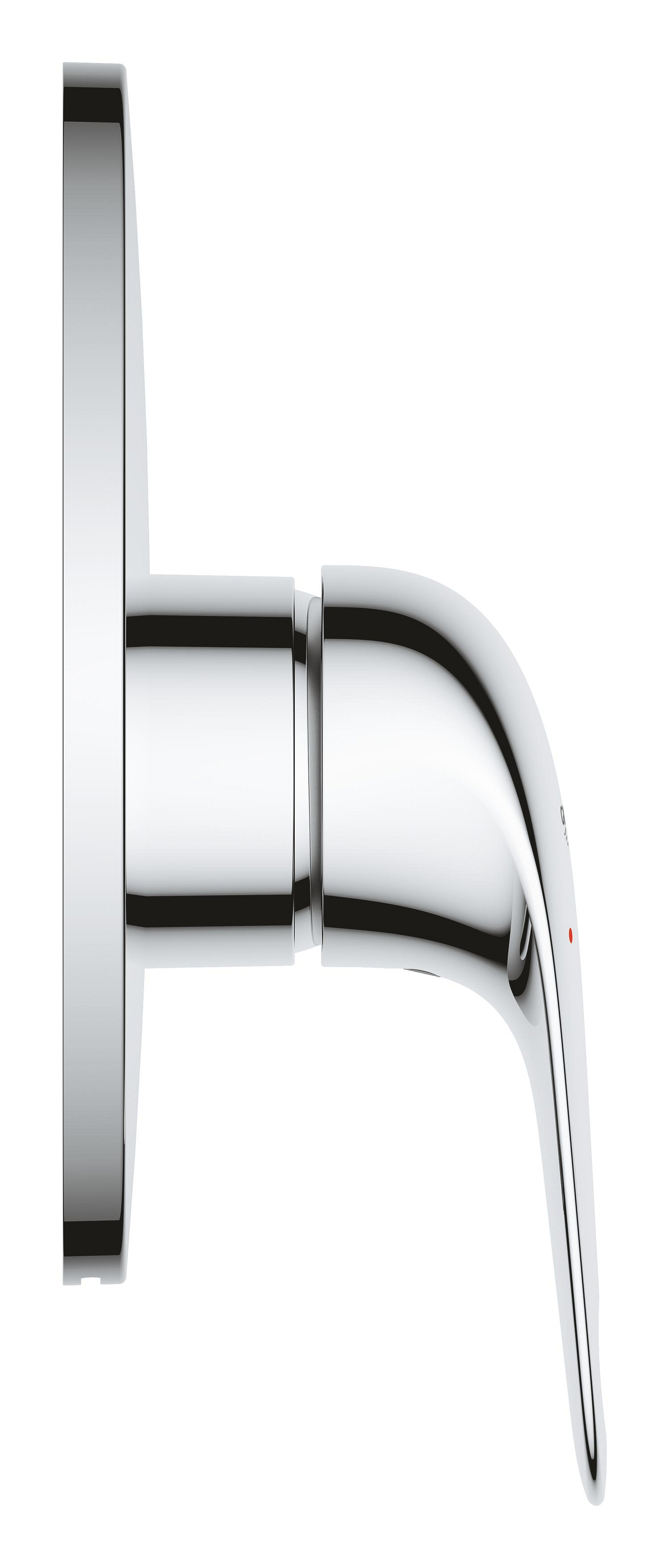 Unitate comanda Grohe 24334001, 1 bar, 158 mm, 10 mm, 1 iesiri, 1 functii palarie dus, 1/2 dimensiune racord, Crom