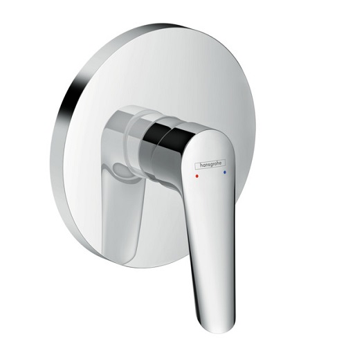 Hansgrohe Unitate comanda hansgrohe logis 71603000, 1/2'', aparent, 1 iesire, monocomanda, necesita set fixare, crom