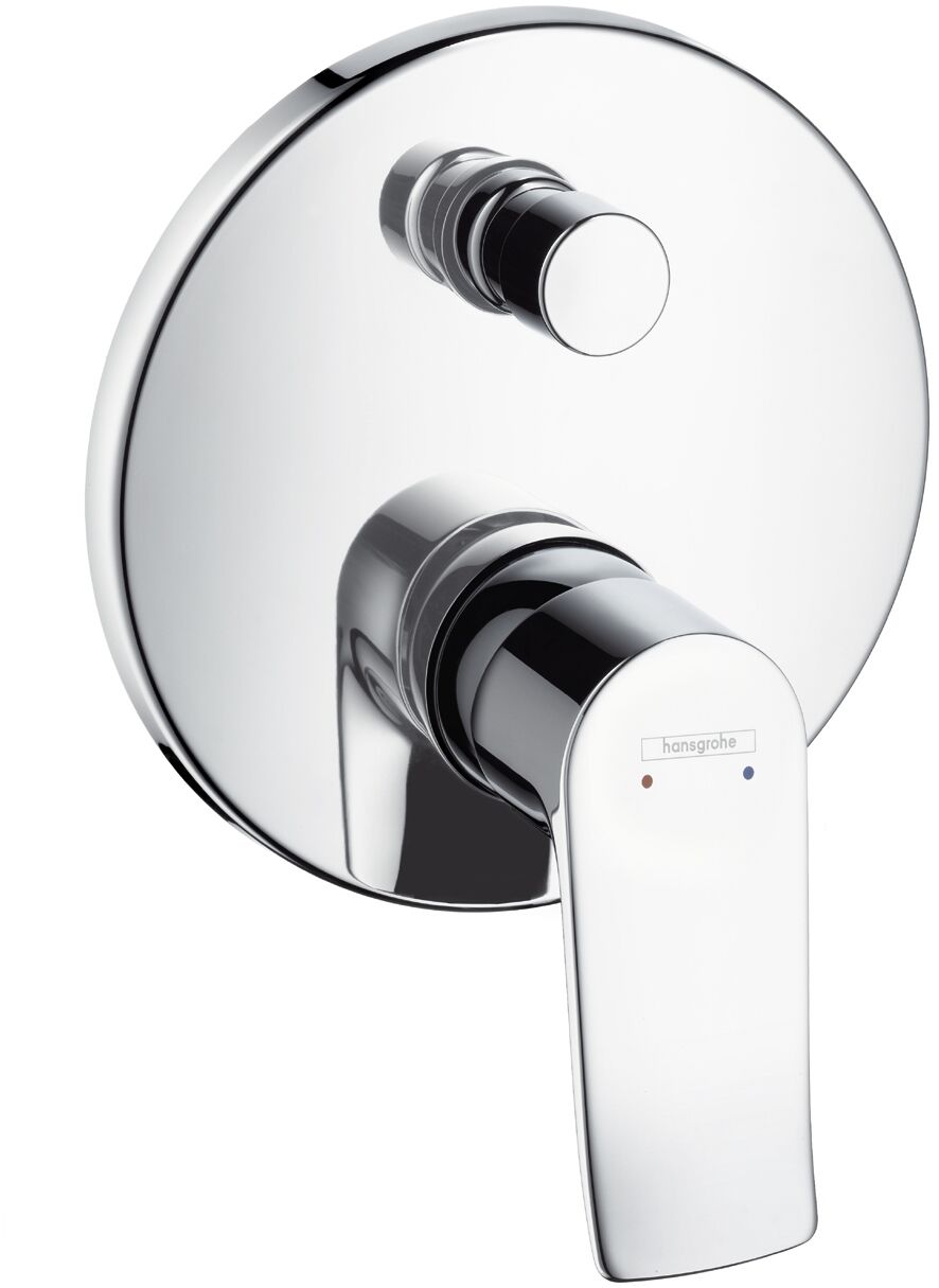 Hansgrohe Unitate comanda hansgrohe metris, 2 iesiri, diverter, necesita valva, crom, 31493000
