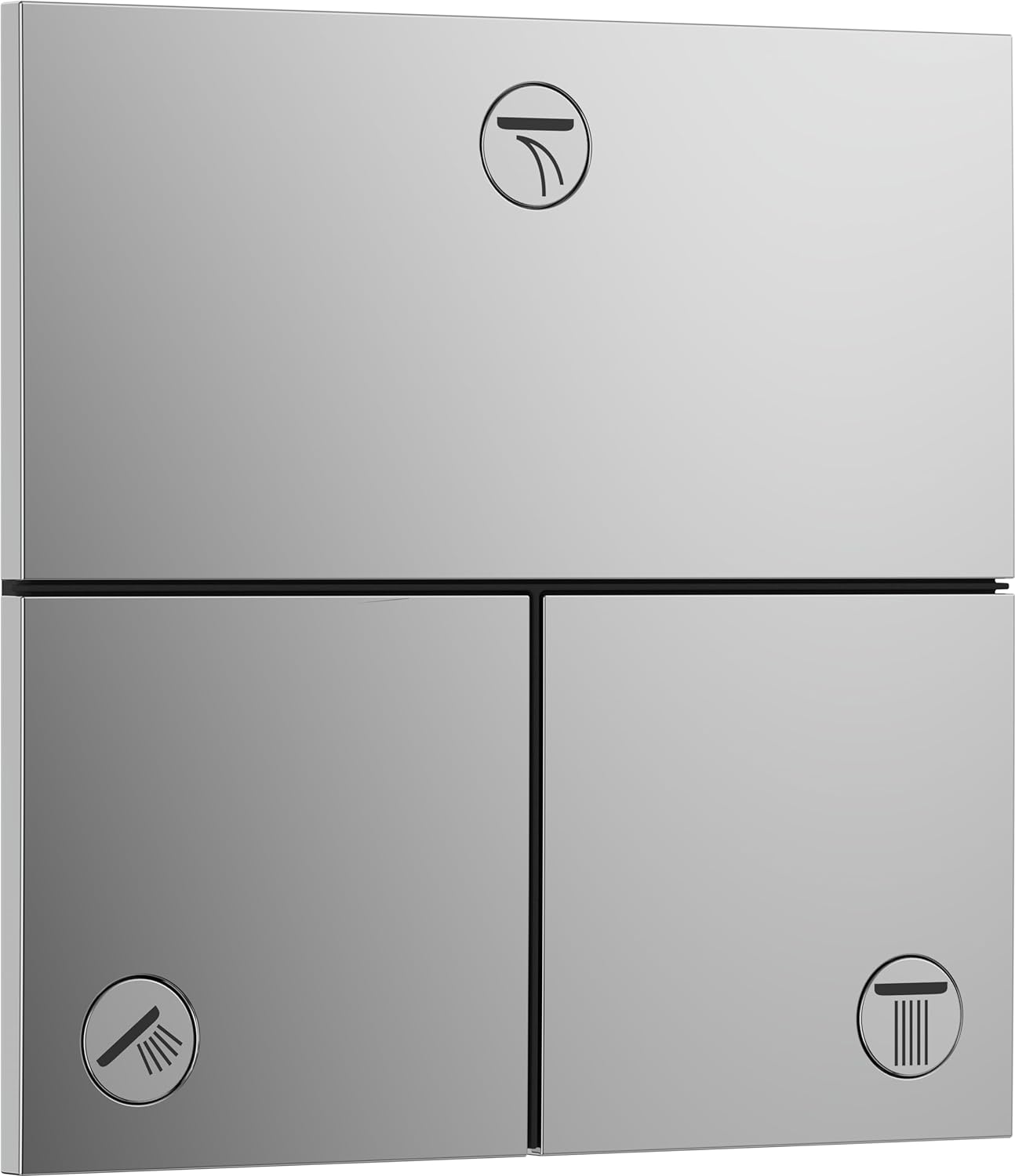 Hansgrohe Unitate comanda hansgrohe showerselect, 3 consumatori, necesita valva/mixer, crom, 15573000